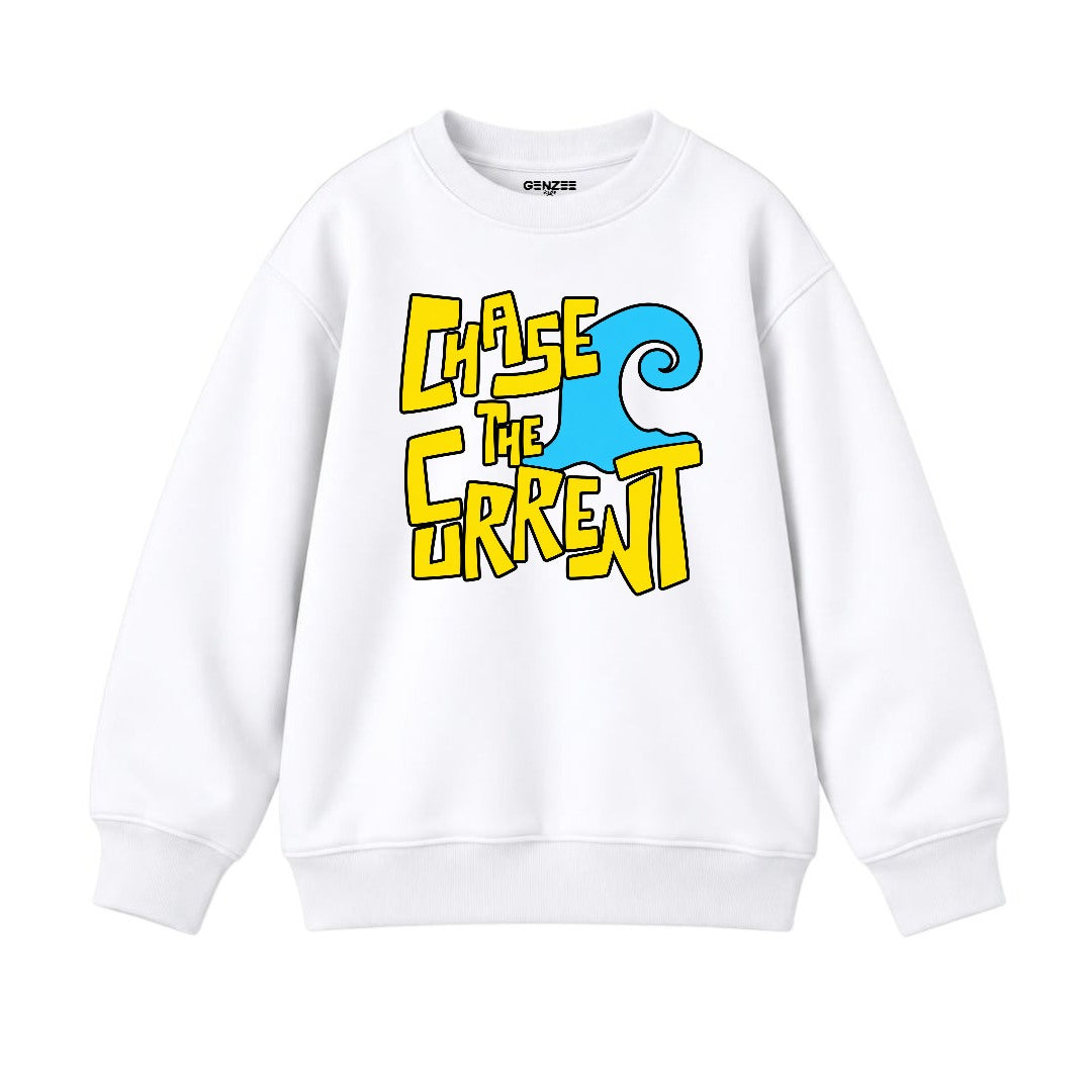 JUNIOR - CHASE THE CURRENT SWEATSHIRT DP022
