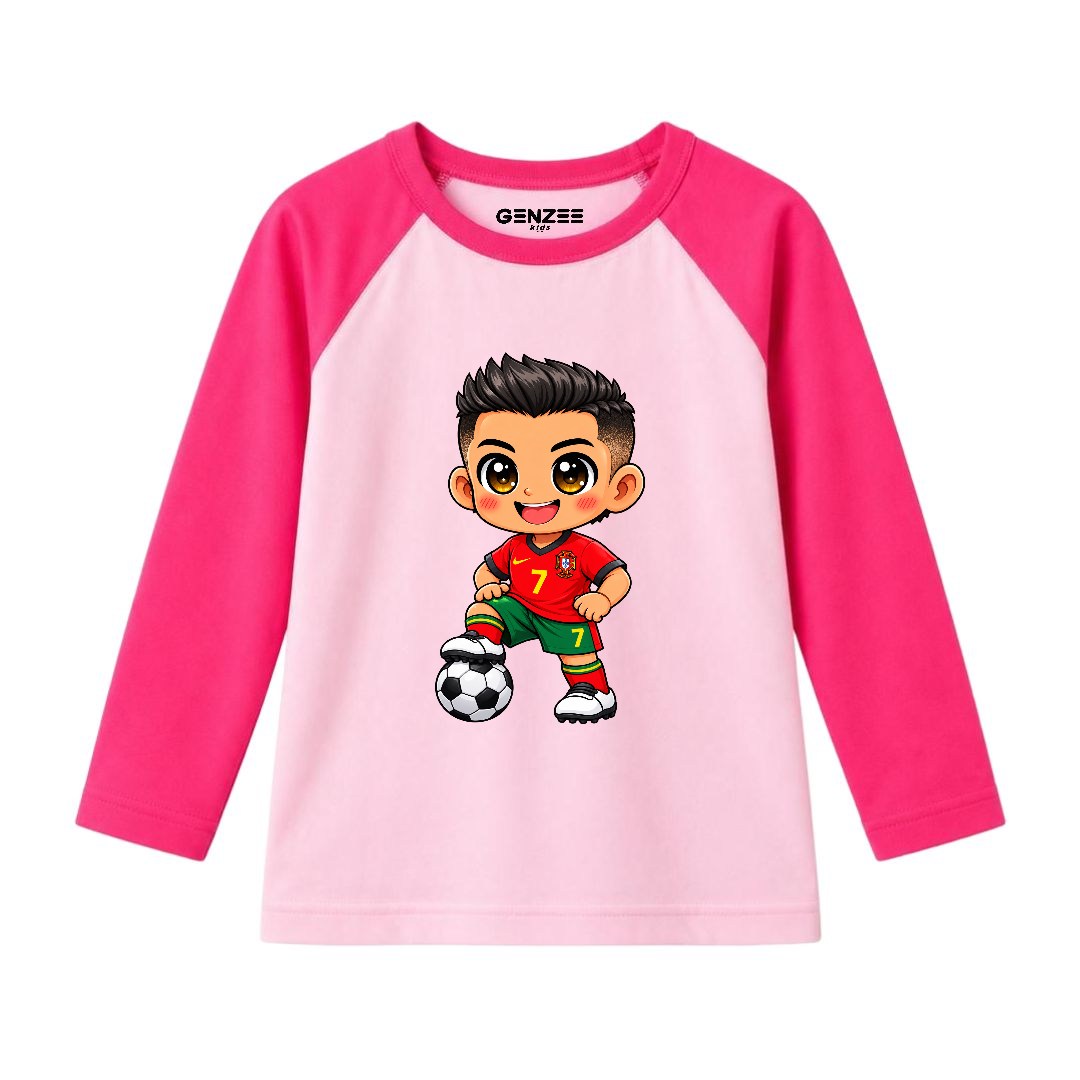 JUNIOR - CR7 KID FULL SLEEVES RAGLAN DP048
