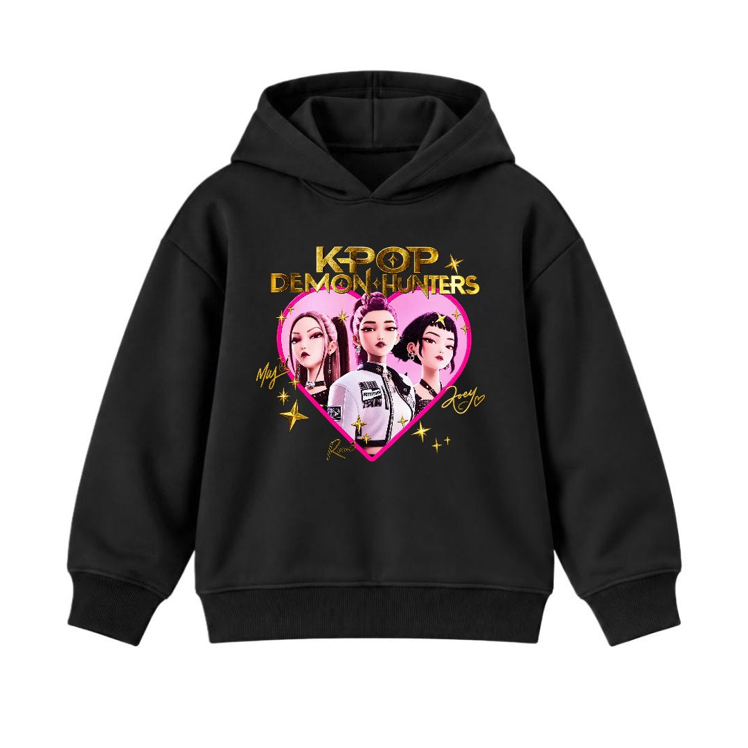 JUNIOR - KPOP-DEMON HUNTRX HOODIE DP028