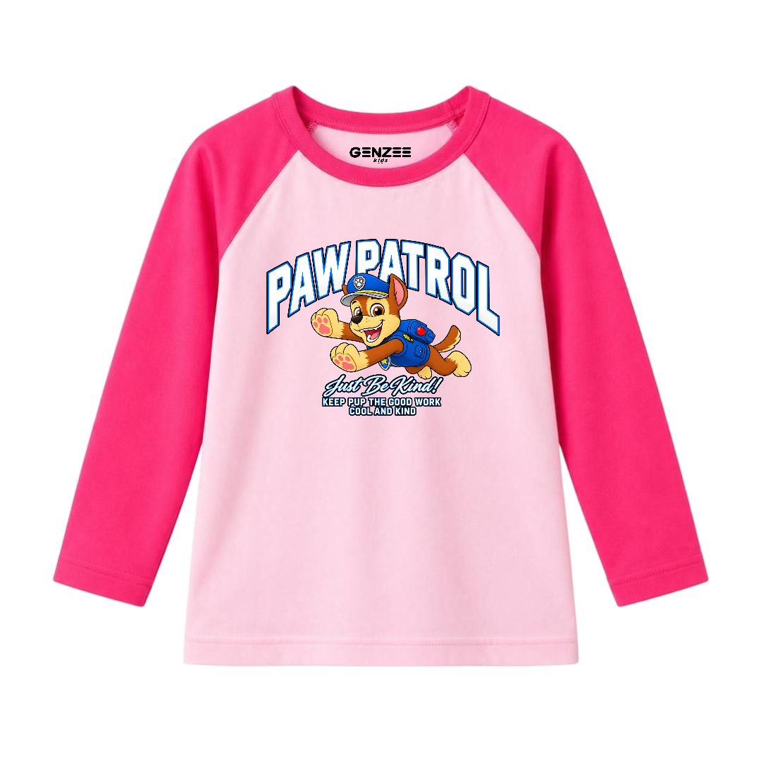 JUNIOR - PAW PATROL FULL SLEEVES RAGLAN DP010