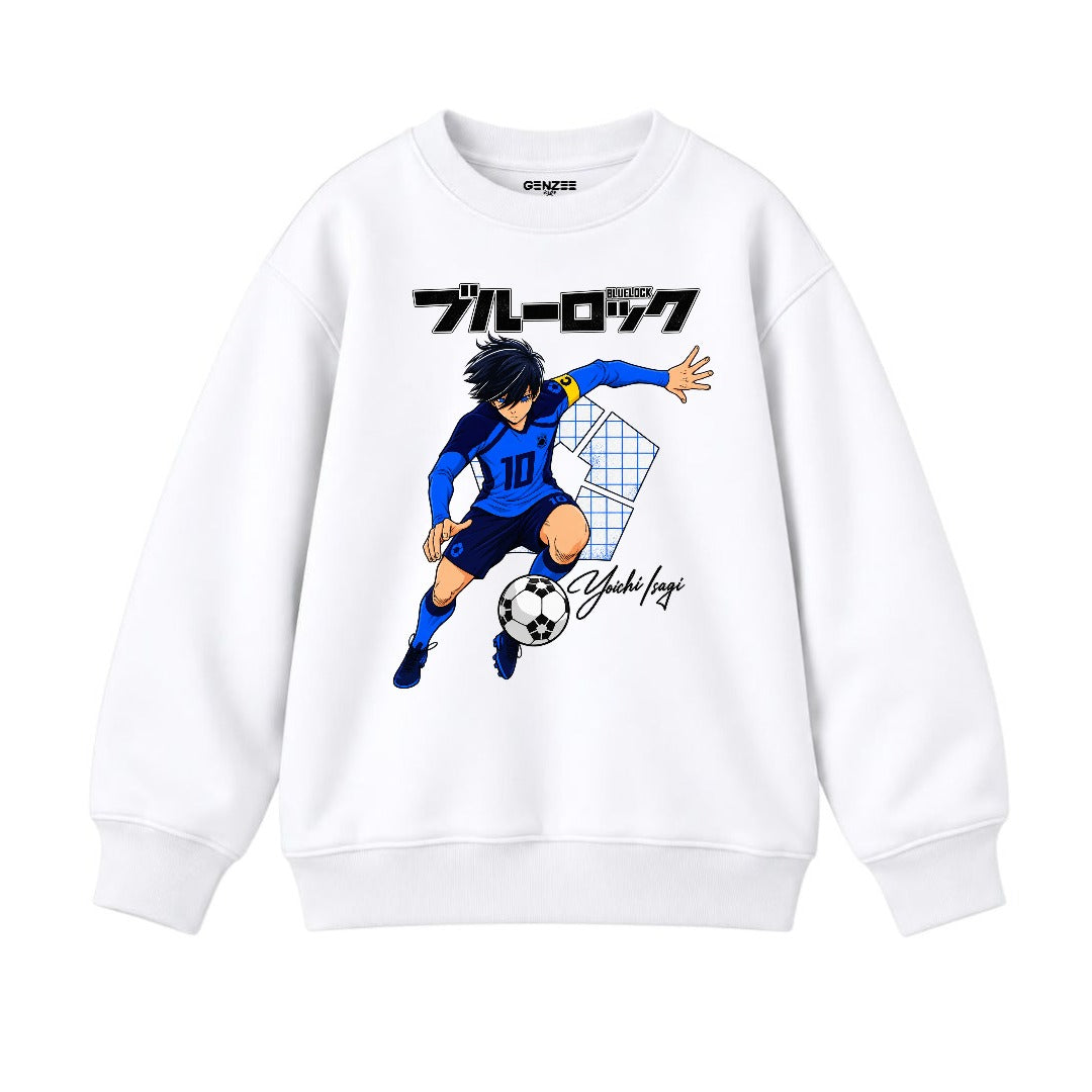 JUNIOR - BLUE LOCK FOOTBALL SWEATSHIRT DP019