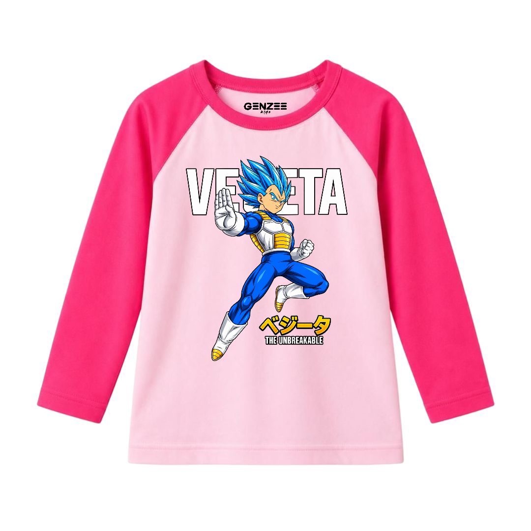 JUNIOR - VEGETA FULL SLEEVES RAGLAN DP012