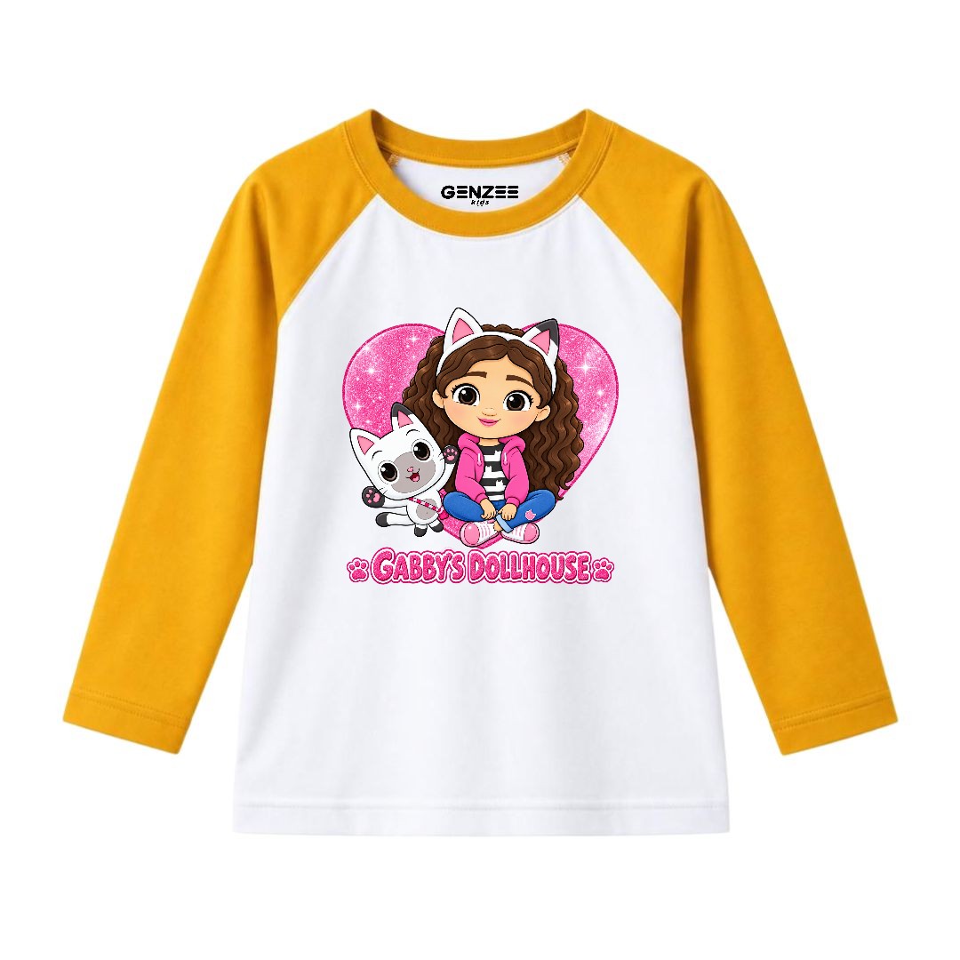 JUNIOR - GABBYS DOLLHOUSE FULL SLEEVES RAGLAN DP004