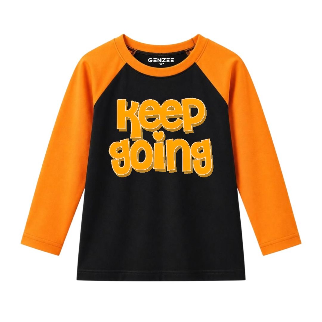 JUNIOR - KEEP GOING FULL SLEEVES RAGLAN DP030
