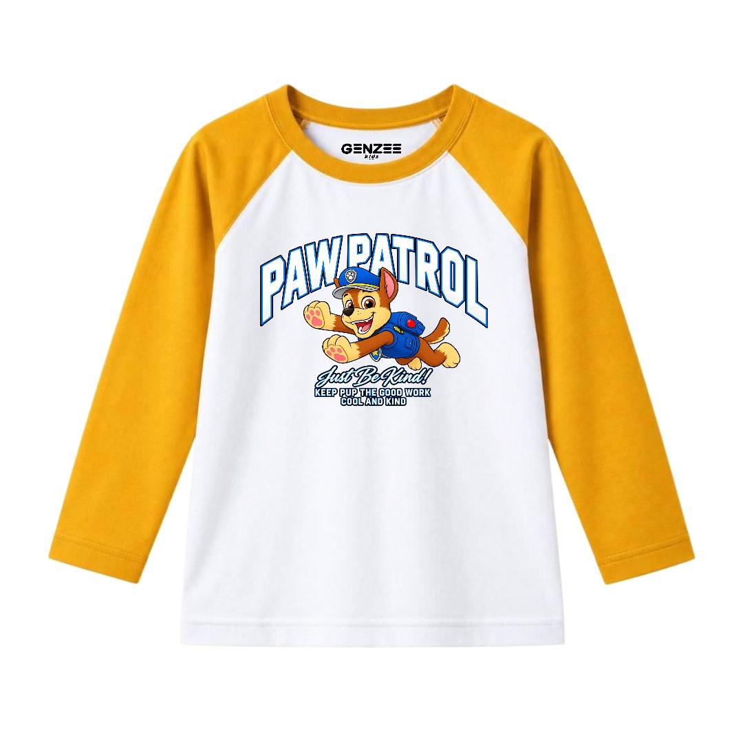 JUNIOR - PAW PATROL FULL SLEEVES RAGLAN DP010