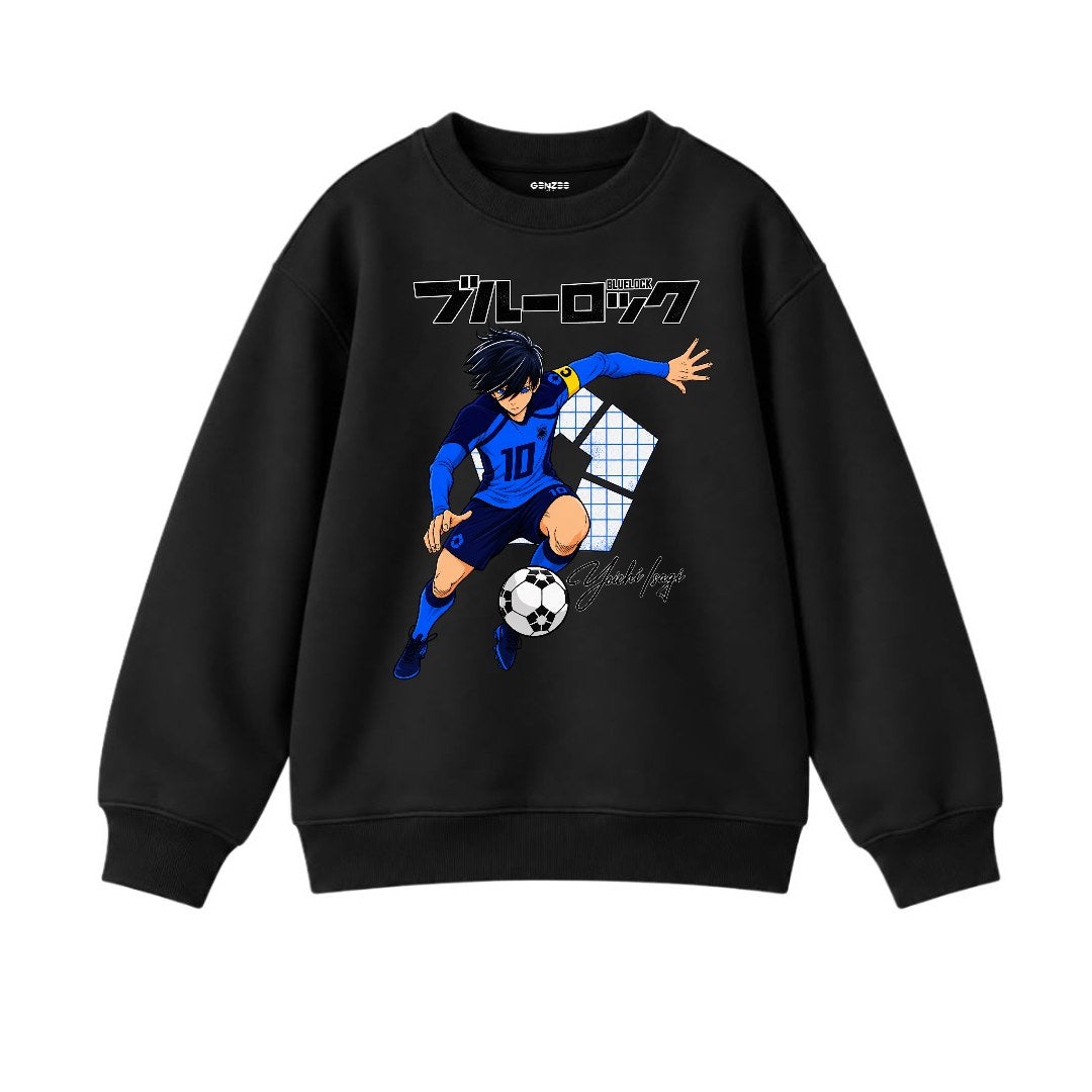 JUNIOR - BLUE LOCK FOOTBALL SWEATSHIRT DP019