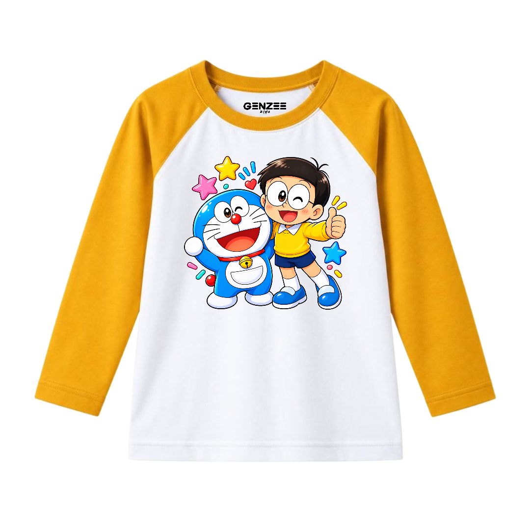 JUNIOR - DOREMON FULL SLEEVES RAGLAN DP054