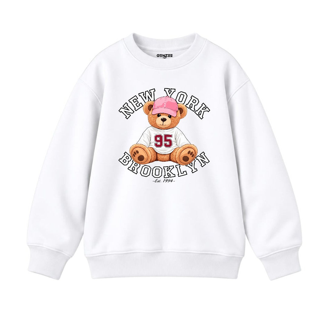 JUNIOR - NEW YORK BEAR SWEATSHIRT DP009