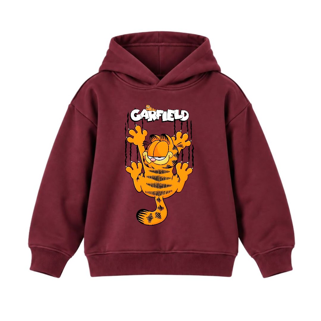 JUNIOR - ANGRY GARFIELD HOODIE DP002
