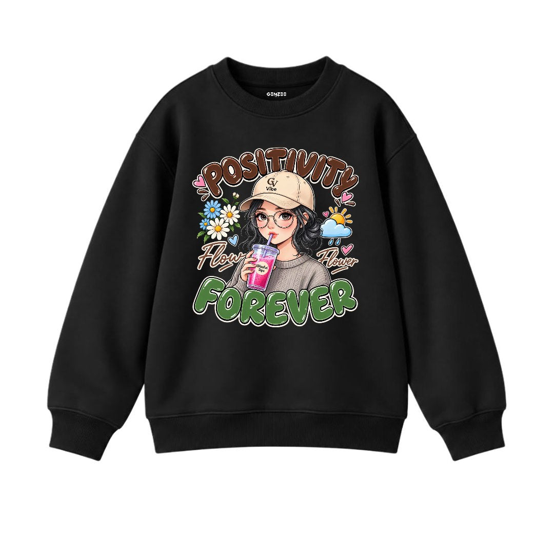 JUNIOR - POSITIVITY FOREVER SWEATSHIRT DP038