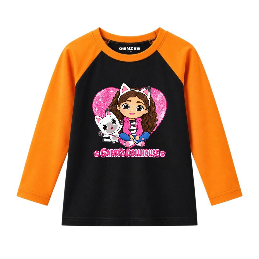 JUNIOR - GABBYS DOLLHOUSE FULL SLEEVES RAGLAN DP004