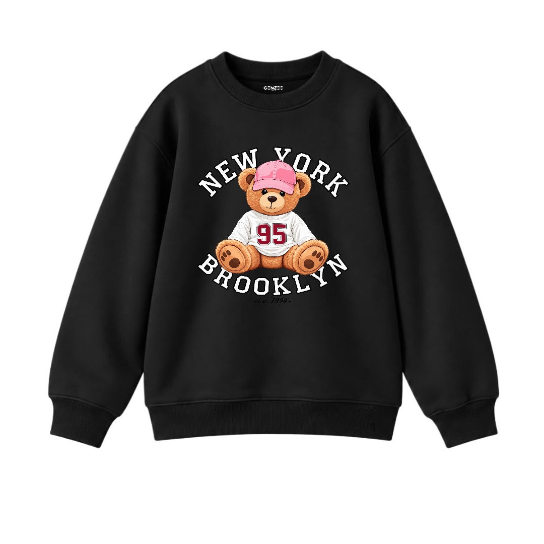 JUNIOR - NEW YORK BEAR SWEATSHIRT DP009