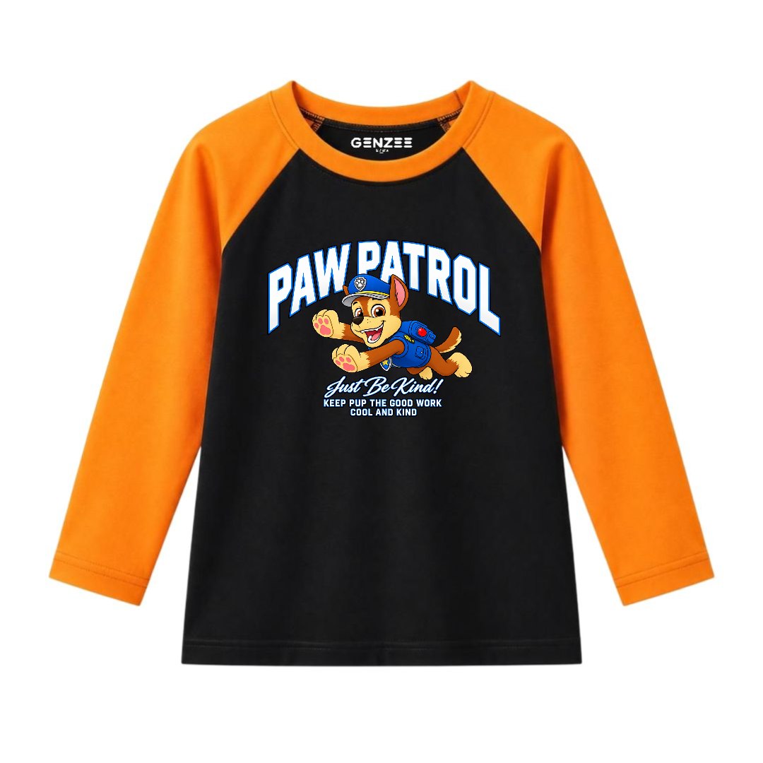 JUNIOR - PAW PATROL FULL SLEEVES RAGLAN DP010