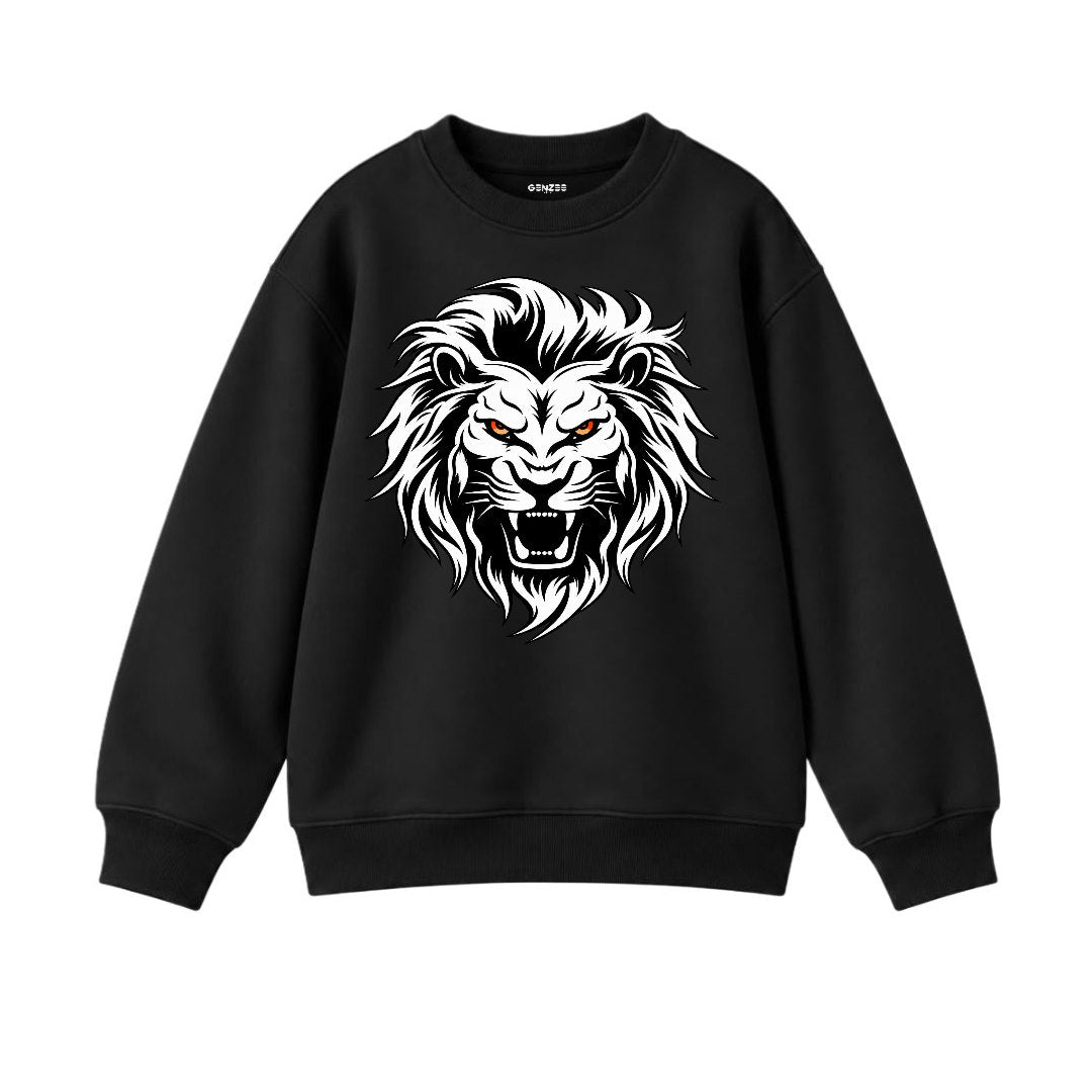 JUNIOR - LION KING FACE SWEATSHIRT DP036