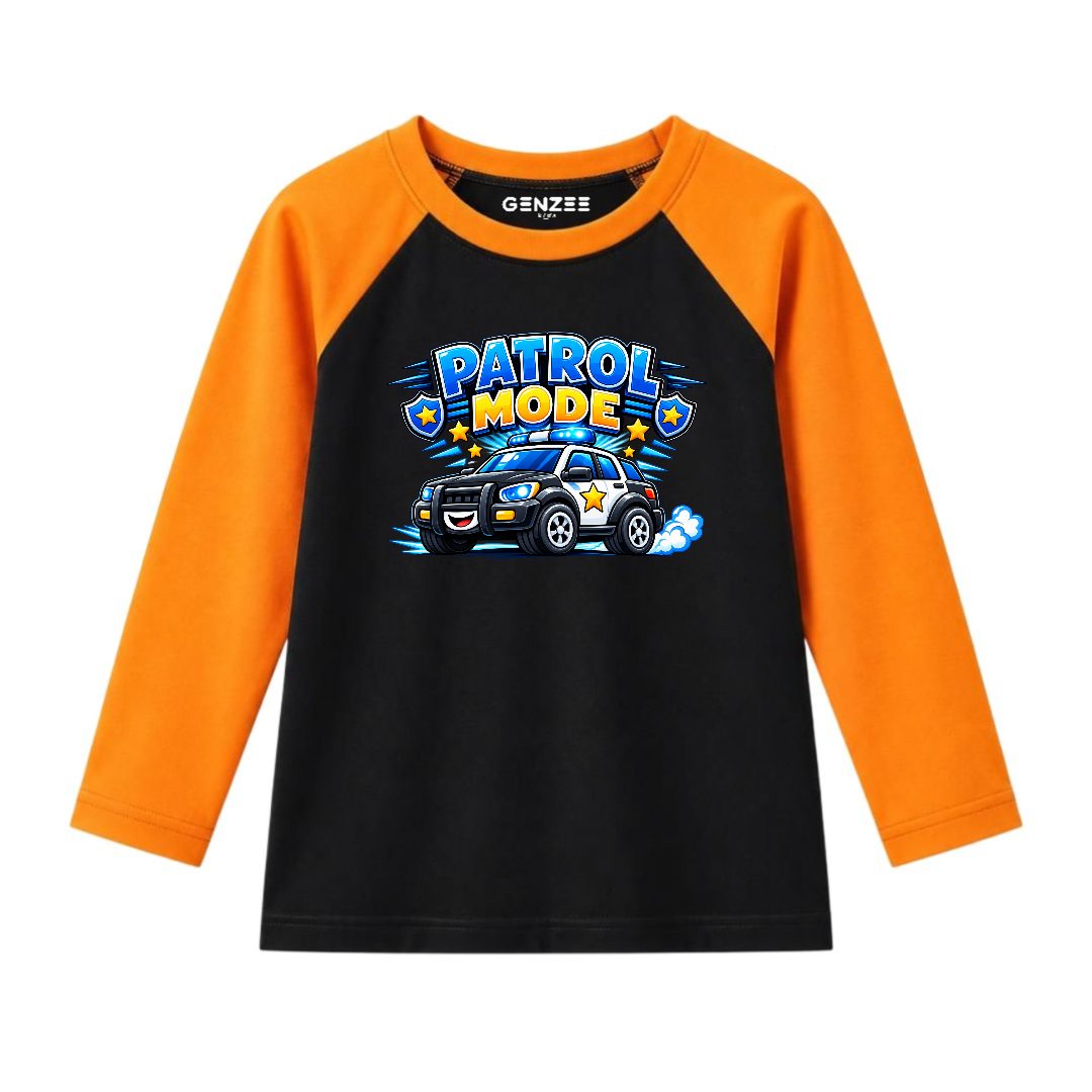 JUNIOR - PATROL MODE FULL SLEEVES RAGLAN DP039