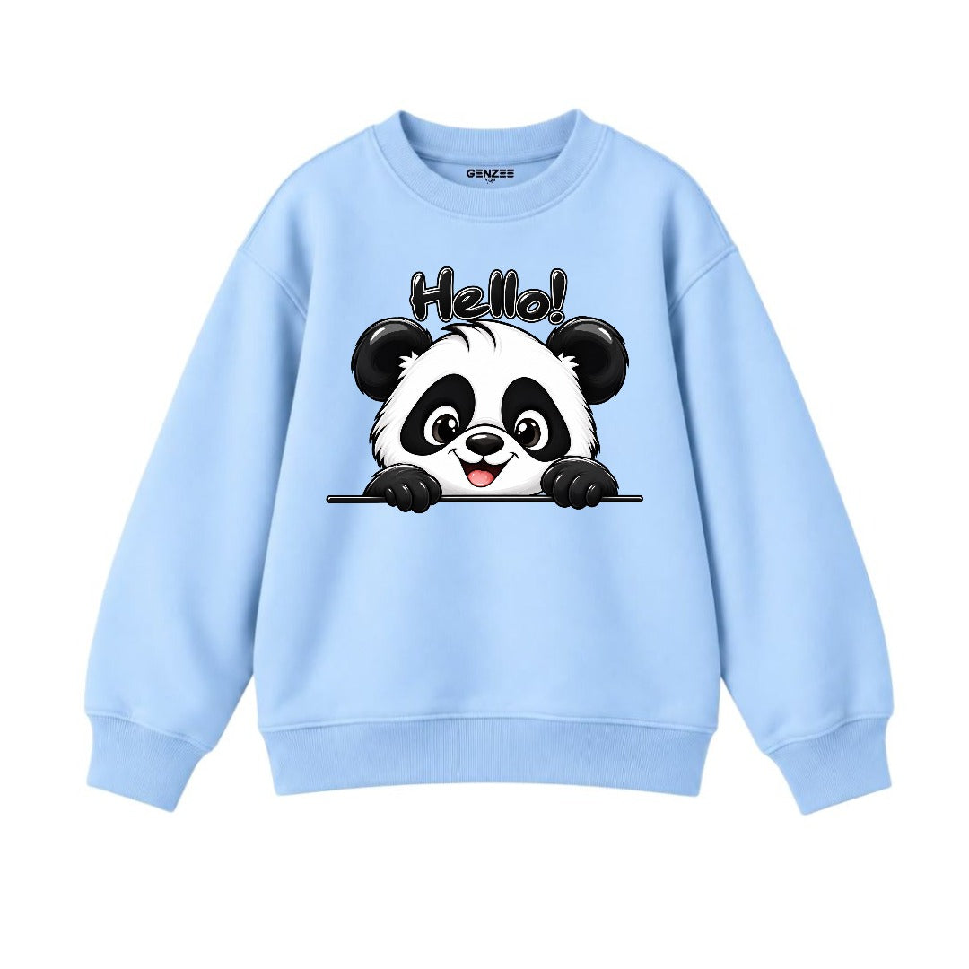 JUNIOR - HELLO PANDA SWEATSHIRT DP044