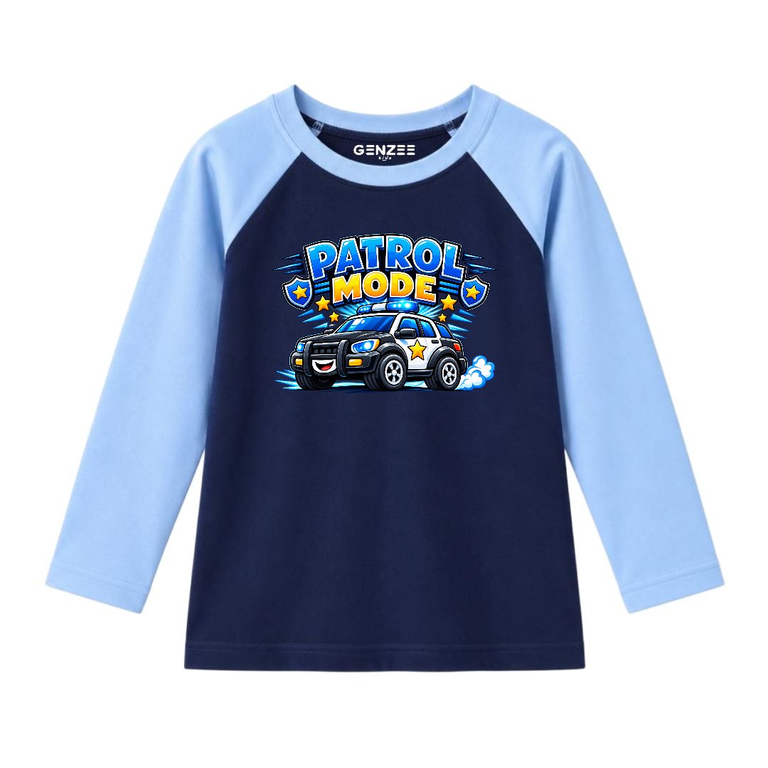 JUNIOR - PATROL MODE FULL SLEEVES RAGLAN DP039