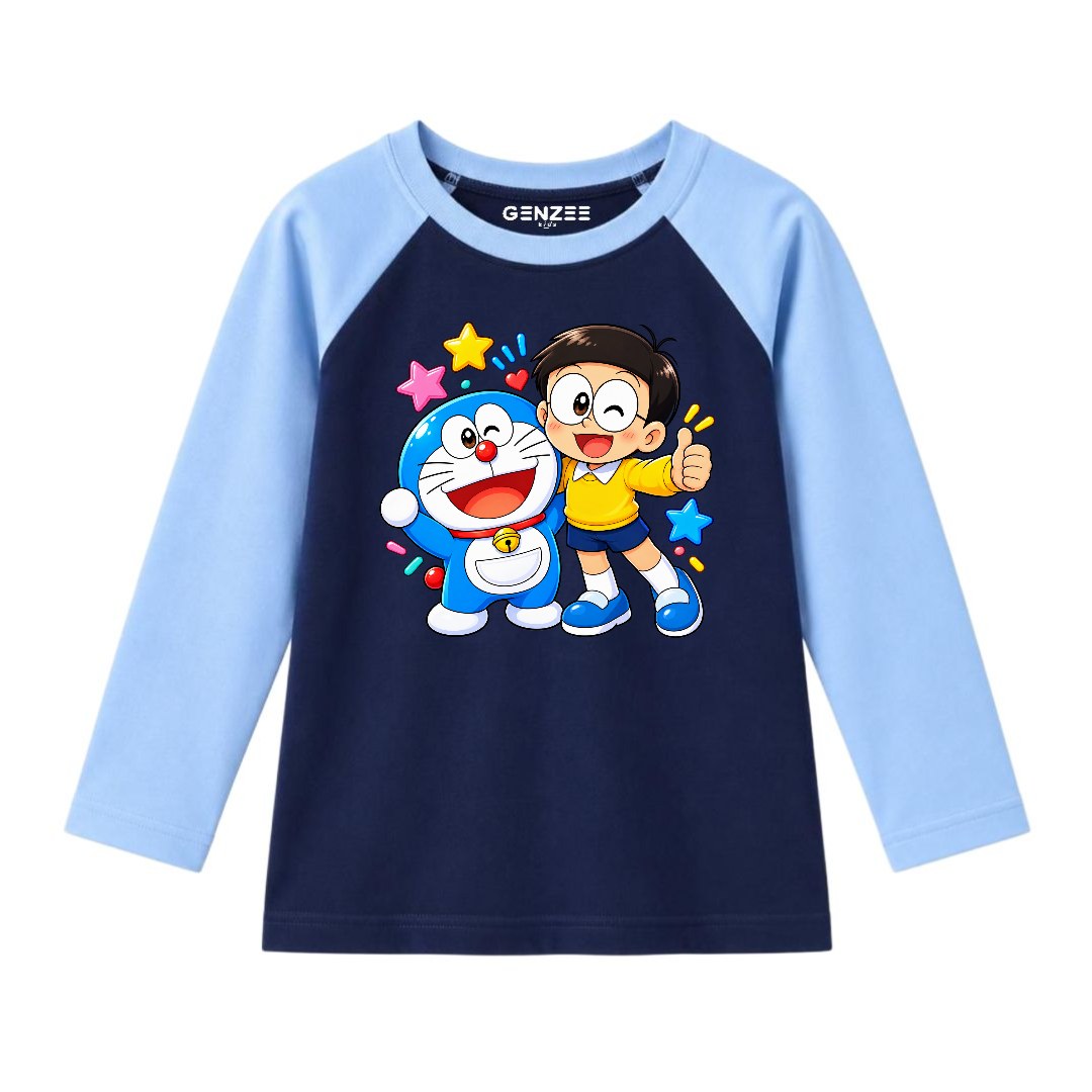 JUNIOR - DOREMON FULL SLEEVES RAGLAN DP054