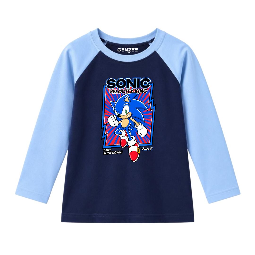 JUNIOR - SONIC FULL SLEEVES RAGLAN DP006
