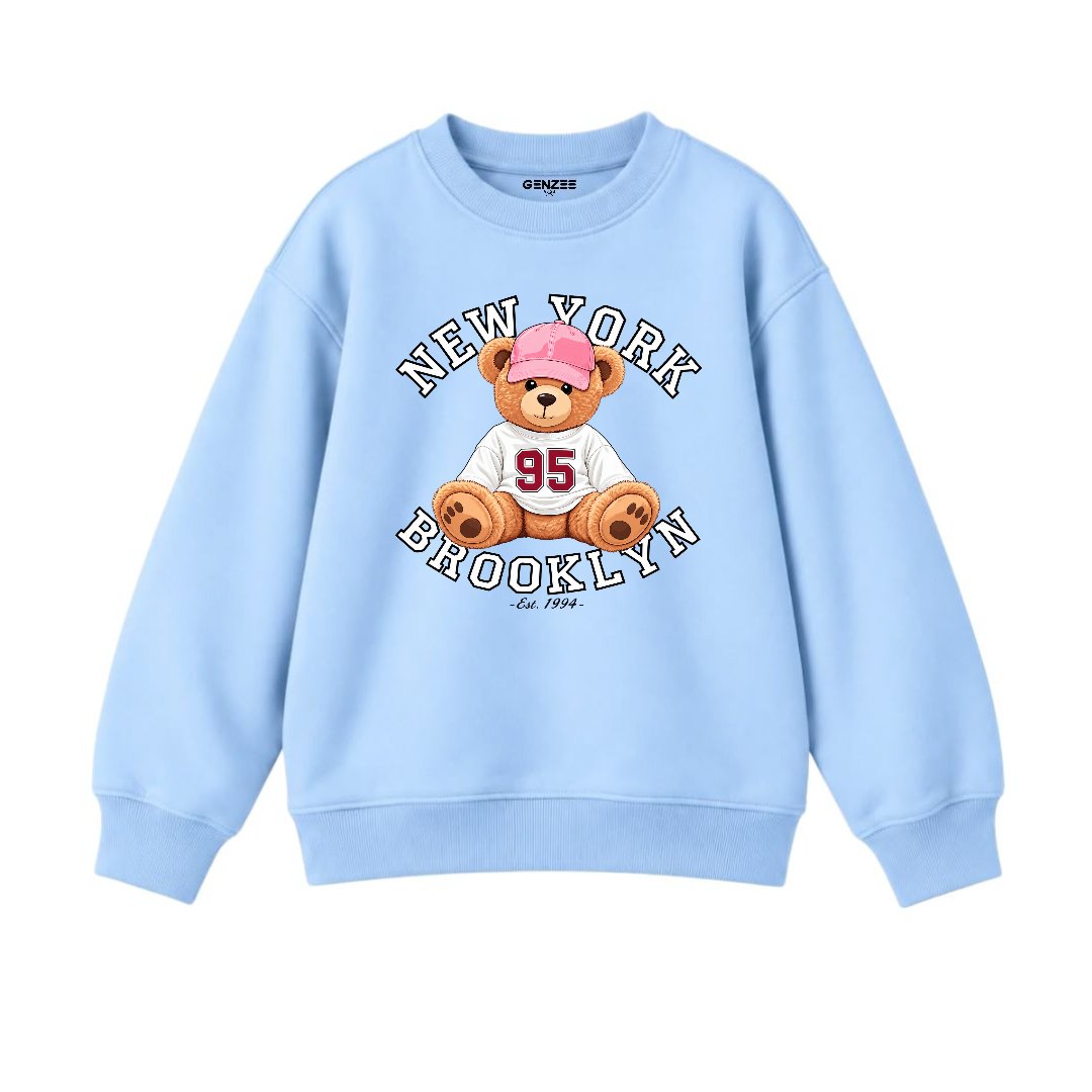 JUNIOR - NEW YORK BEAR SWEATSHIRT DP009