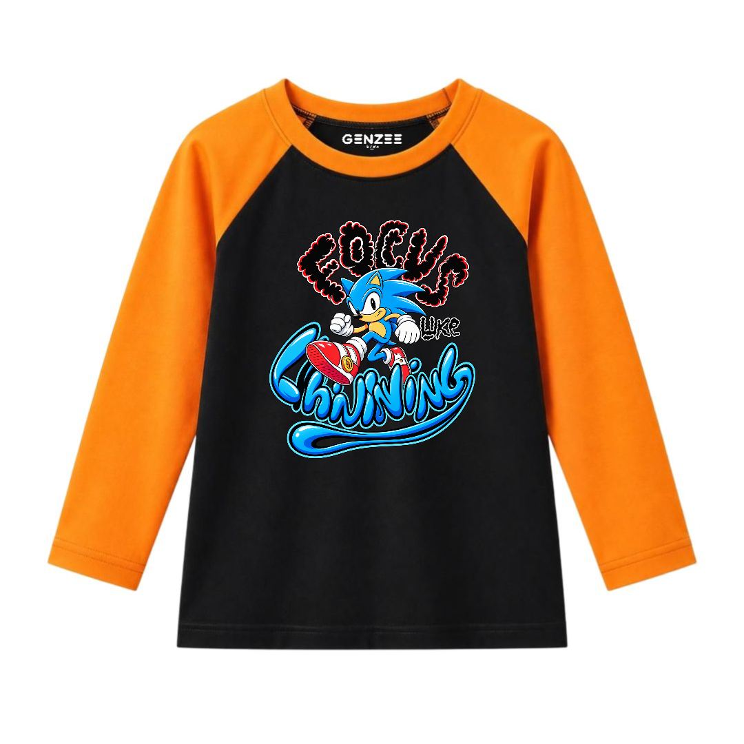 JUNIOR - SONIC FOCUS FULL SLEEVES RAGLAN DP011