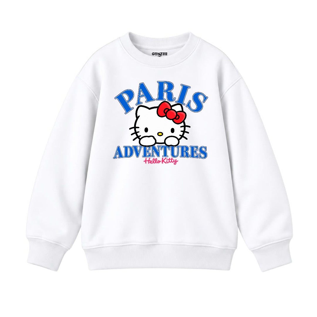 JUNIOR - HELLO KITTY PARIS SWEATSHIRT DP016