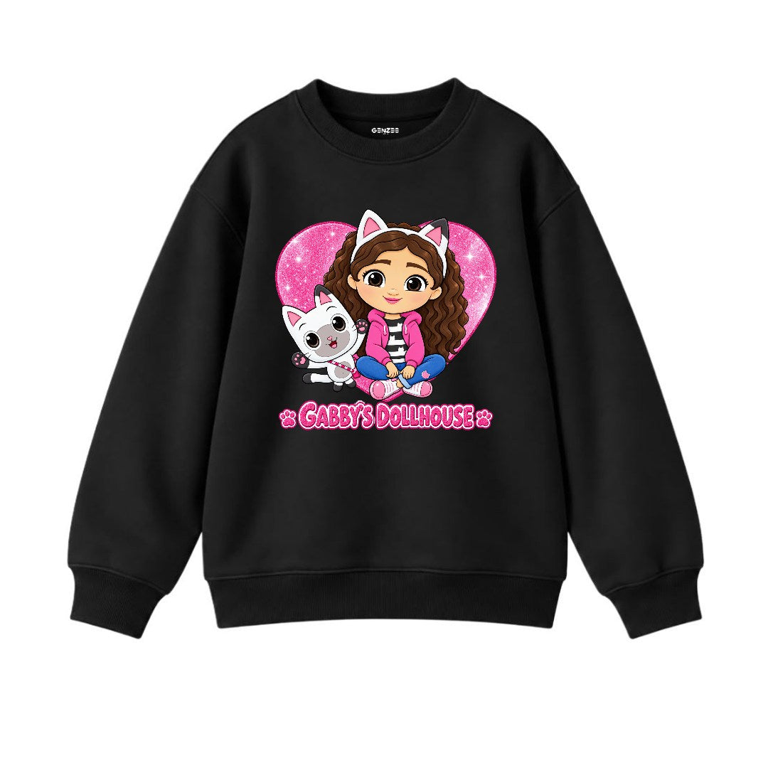 JUNIOR - GABBYS DOLLHOUSE SWEATSHIRT DP004