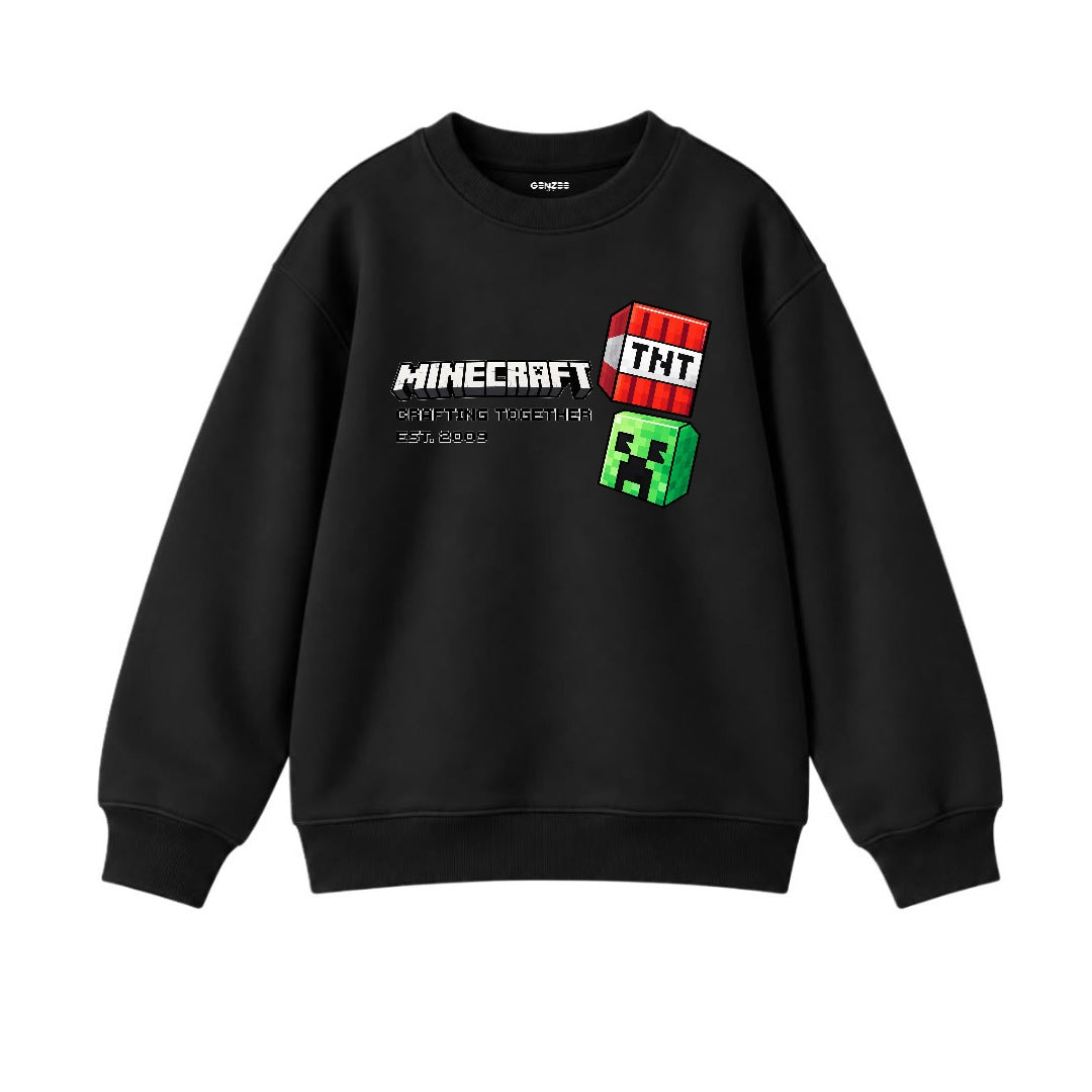 JUNIOR - TNT MINECRAFT SWEATSHIRT DP021