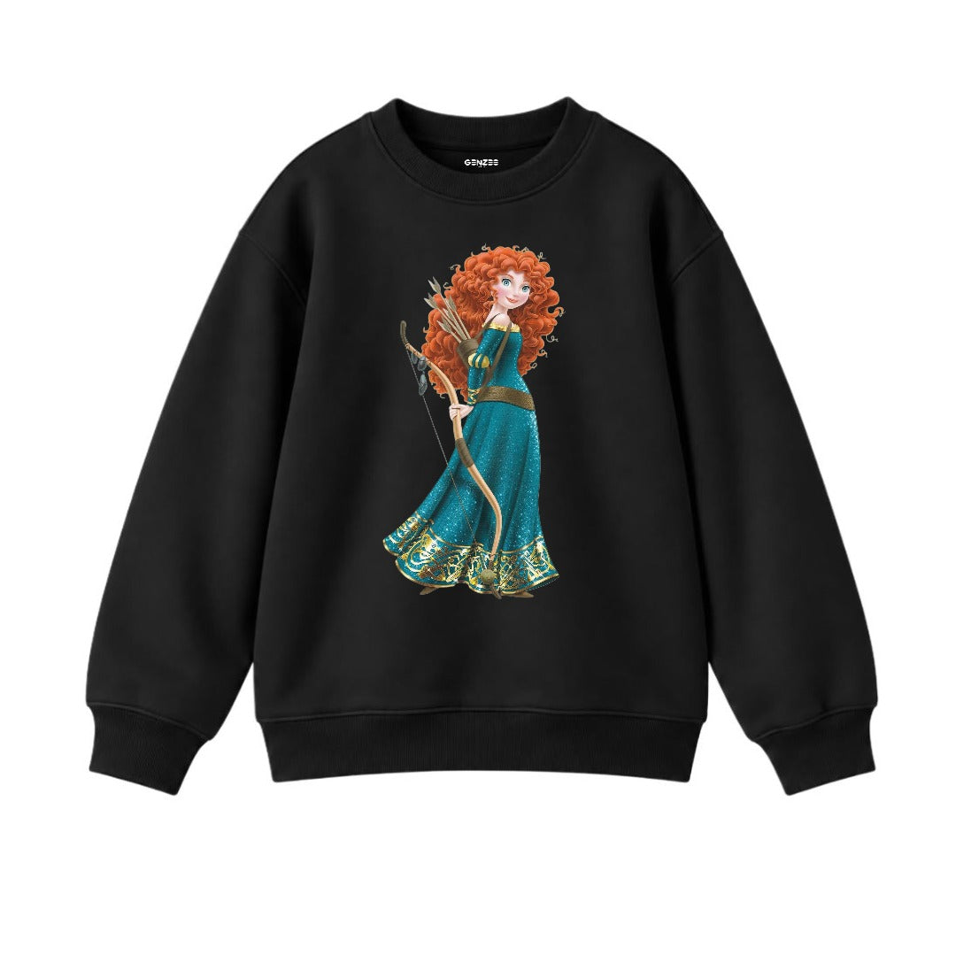 JUNIOR - MERIDA PRINCESS SWEATSHIRT DP033