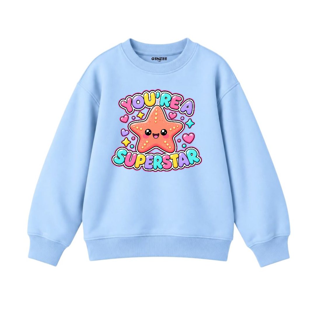 JUNIOR - SUPER STAR SWEATSHIRT DP034