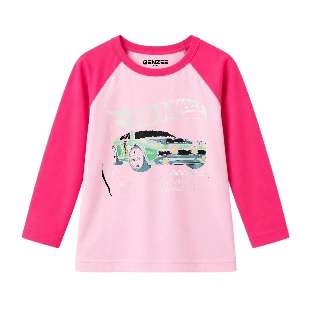 JUNIOR - HOT WHEELS FULL SLEEVES RAGLAN DP001