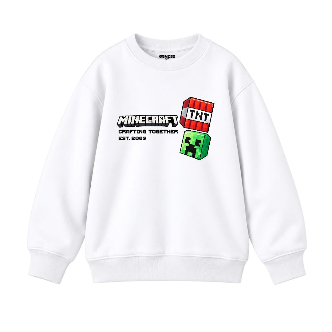 JUNIOR - TNT MINECRAFT SWEATSHIRT DP021