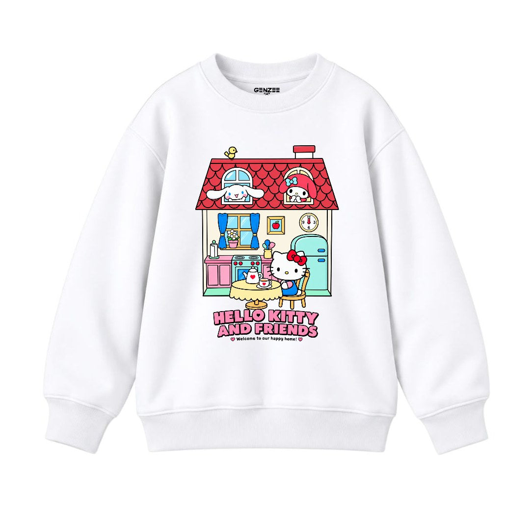 JUNIOR - HELLO KITTY AND FRIENDS SWEATSHIRT DP018