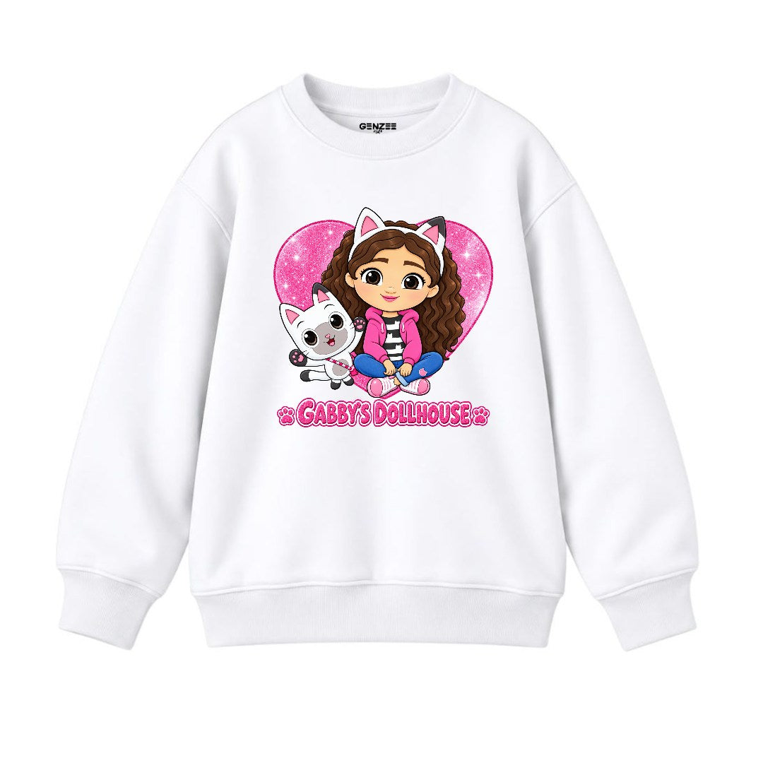 JUNIOR - GABBYS DOLLHOUSE SWEATSHIRT DP004