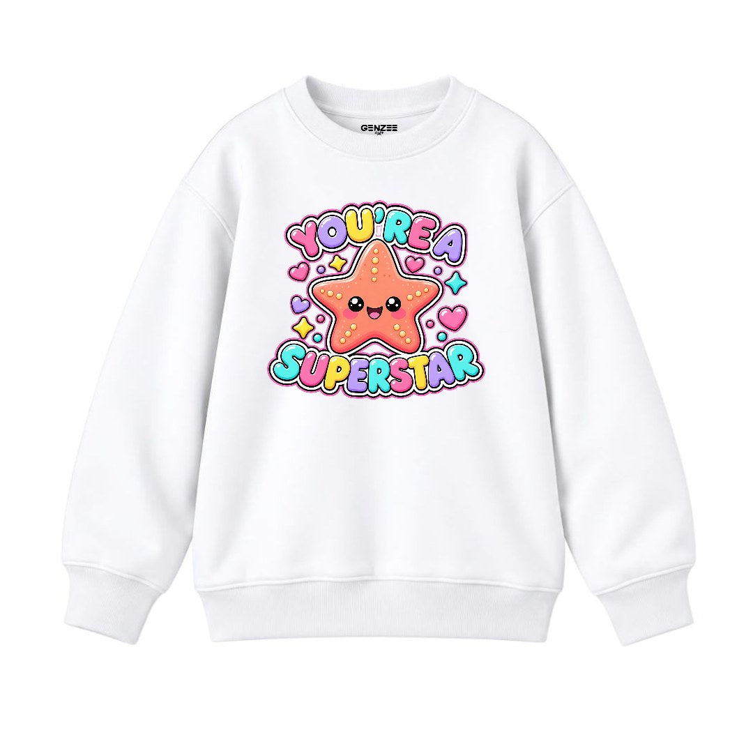 JUNIOR - SUPER STAR SWEATSHIRT DP034
