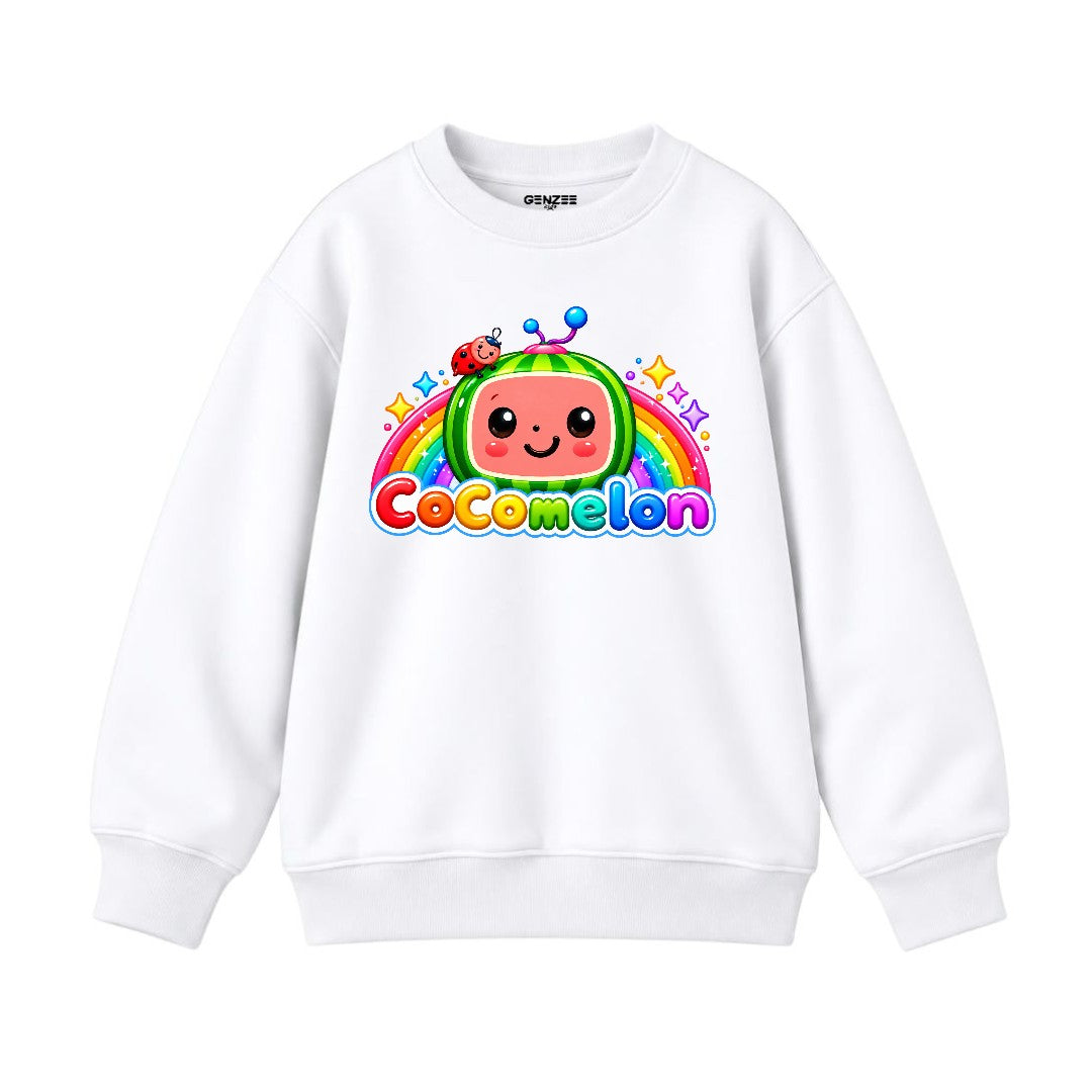 JUNIOR - COCOMELON RAINBOW SWEATSHIRT DP050