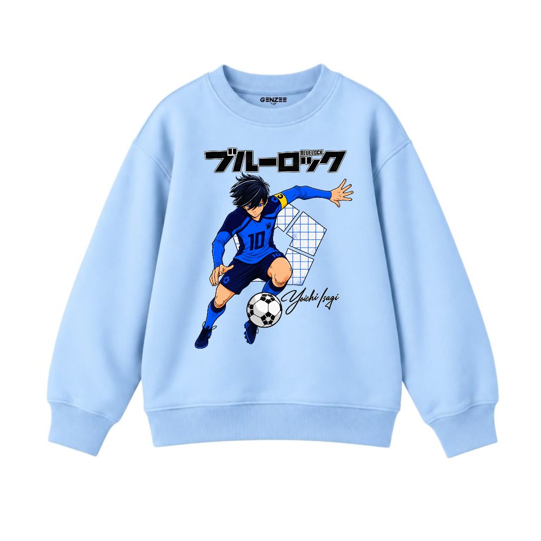 JUNIOR - BLUE LOCK FOOTBALL SWEATSHIRT DP019