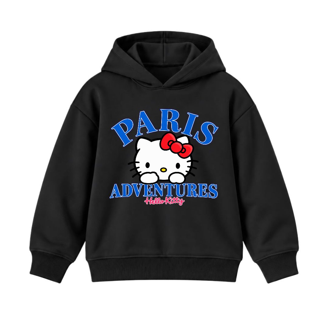 JUNIOR - HELLO KITTY PARIS HOODIE DP017