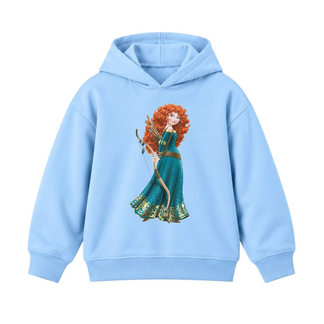 JUNIOR - MERIDA PRINCESS HOODIE DP045
