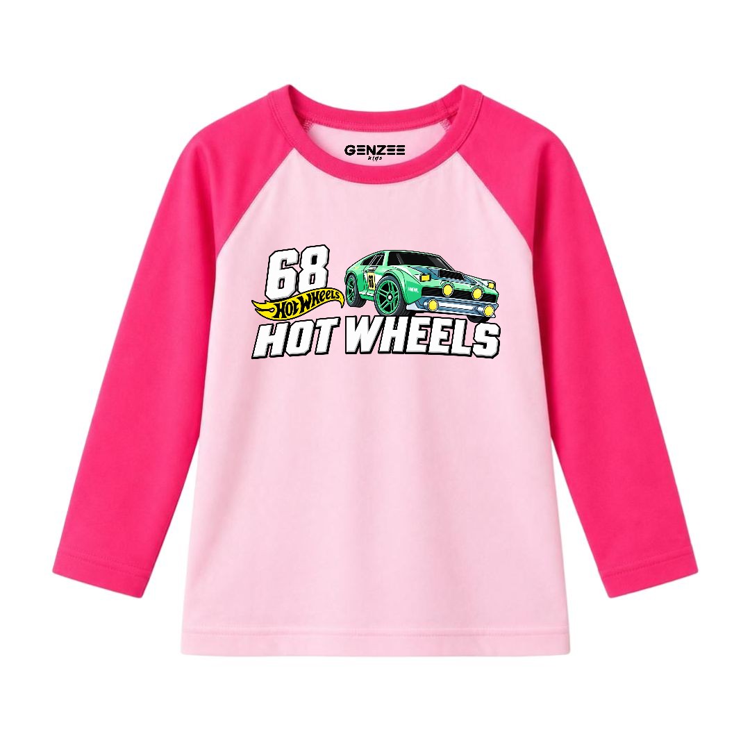 JUNIOR - 68 HOT WHEELS FULL SLEEVES RAGLAN DP020