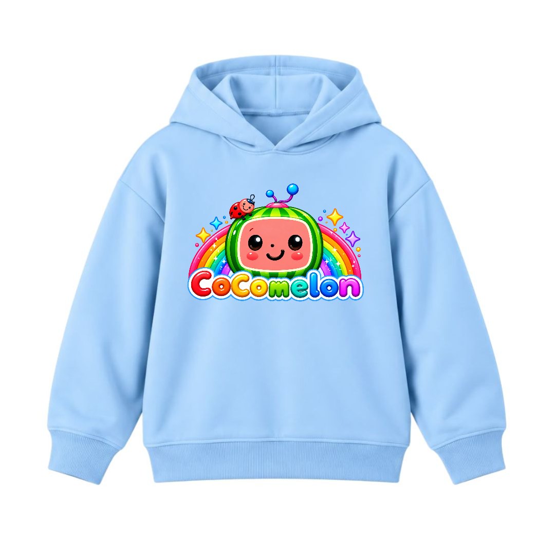 JUNIOR - COCOMELON RAINBOW HOODIE DP050