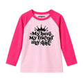 JUNIOR - MY HERO MY DAD FULL SLEEVES RAGLAN DP049