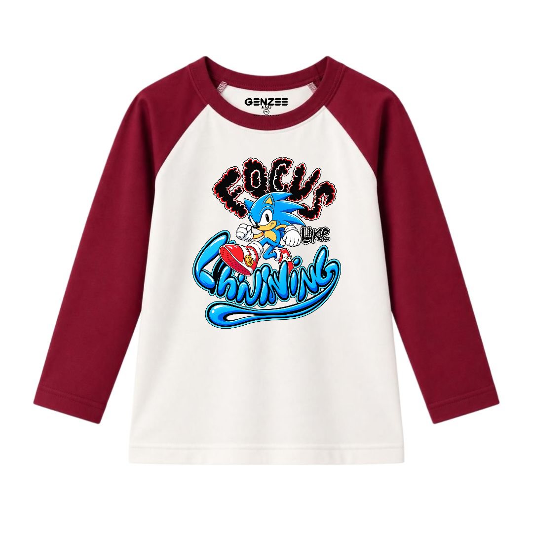 JUNIOR - SONIC FOCUS FULL SLEEVES RAGLAN DP011