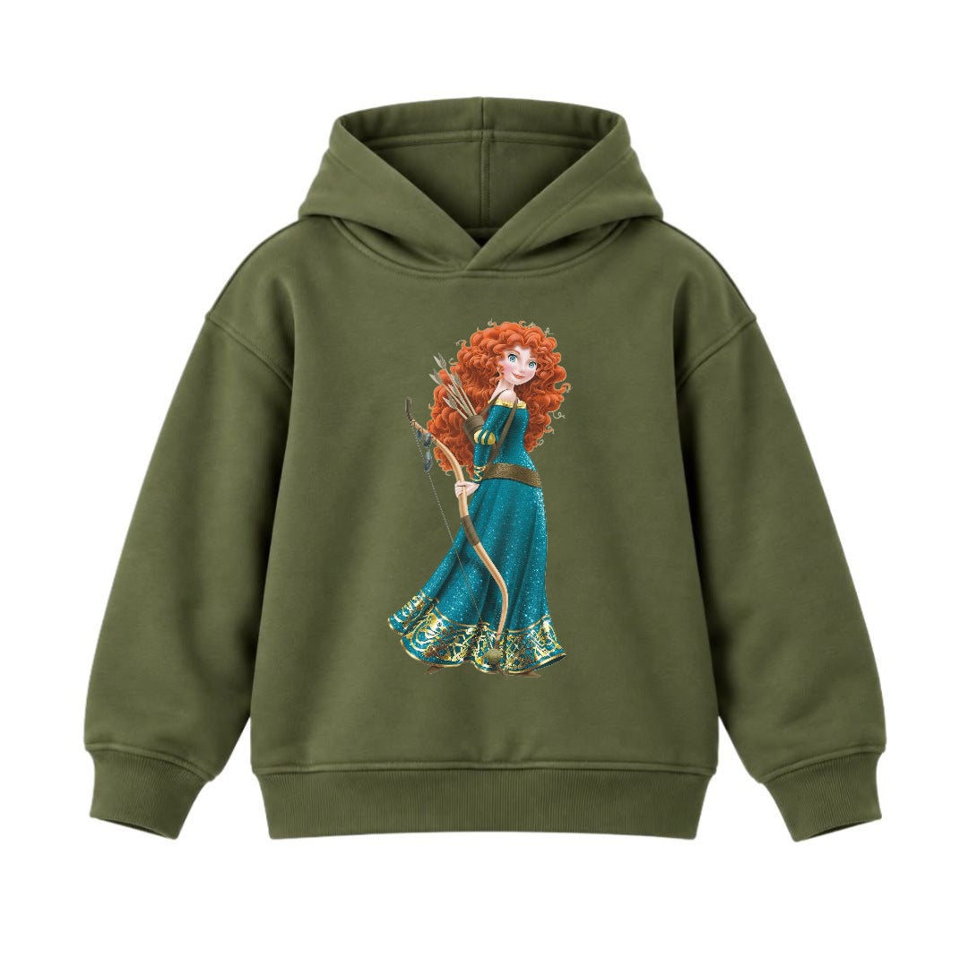 JUNIOR - MERIDA PRINCESS HOODIE DP045