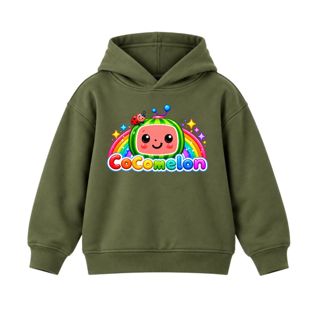 JUNIOR - COCOMELON RAINBOW HOODIE DP050