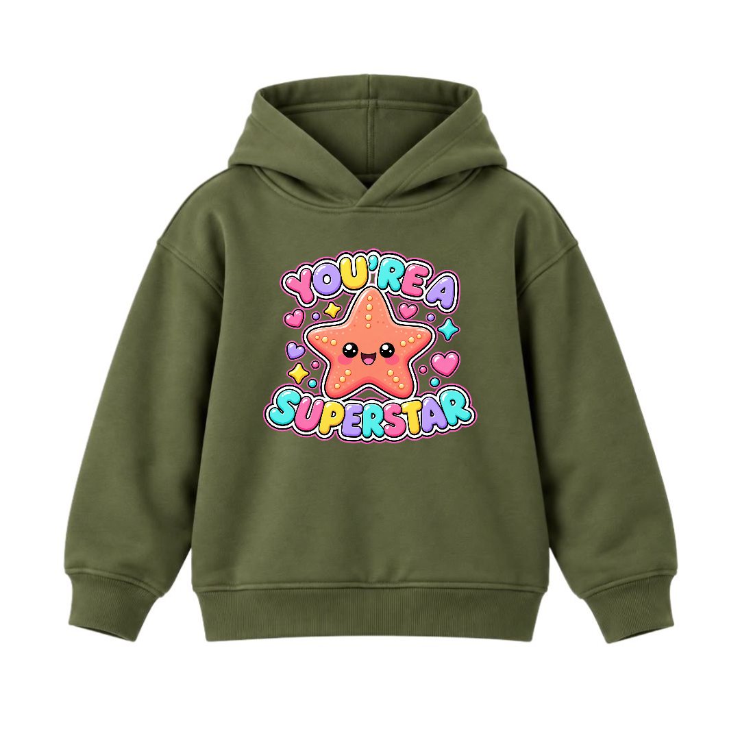 JUNIOR - SUPER STAR HOODIE DP044