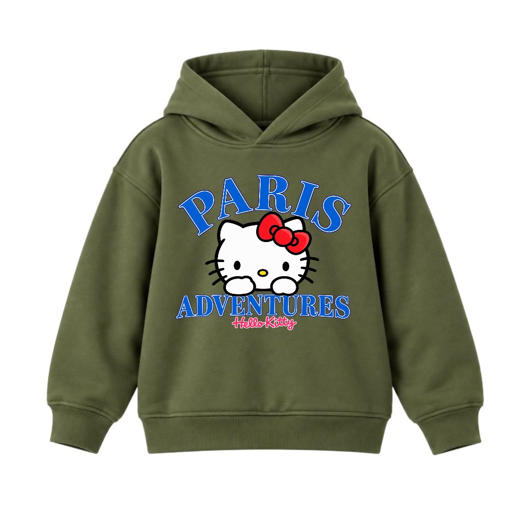 JUNIOR - HELLO KITTY PARIS HOODIE DP017
