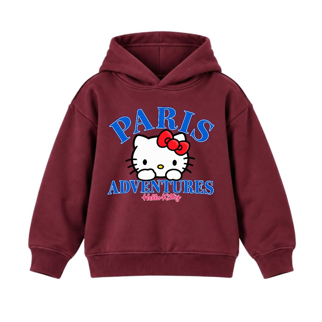 JUNIOR - HELLO KITTY PARIS HOODIE DP017