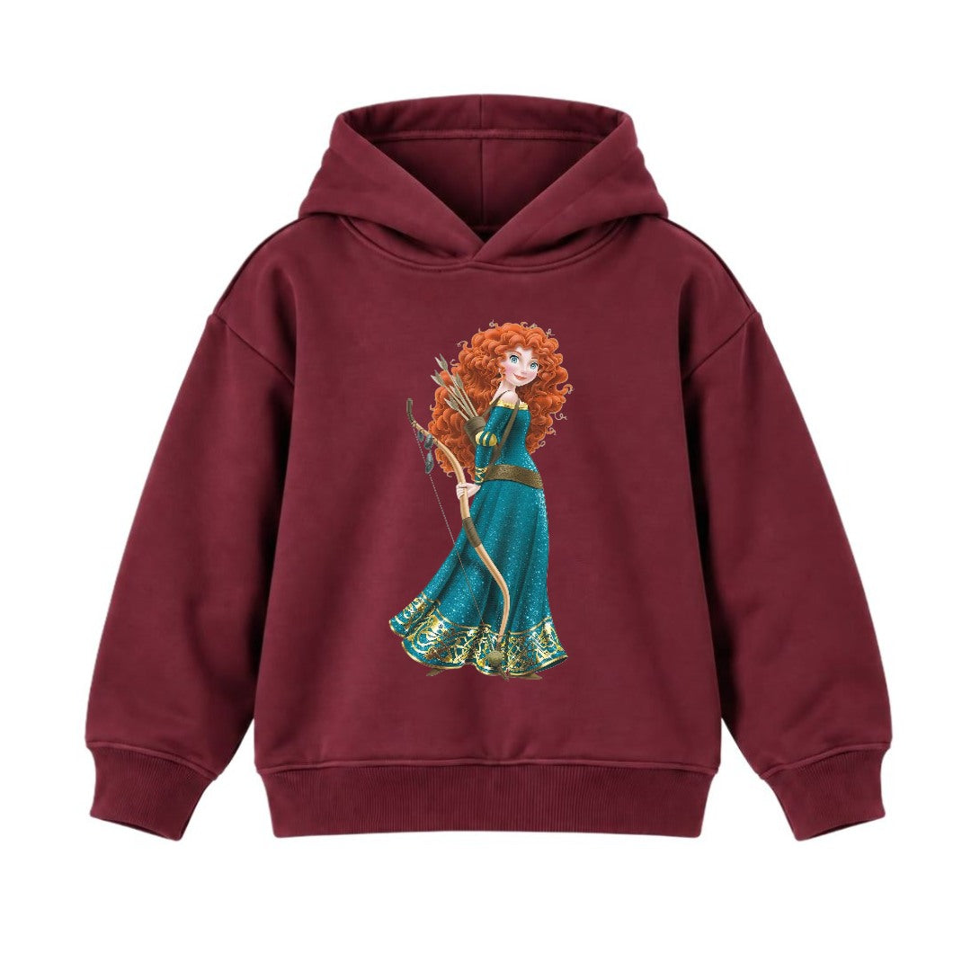 JUNIOR - MERIDA PRINCESS HOODIE DP045