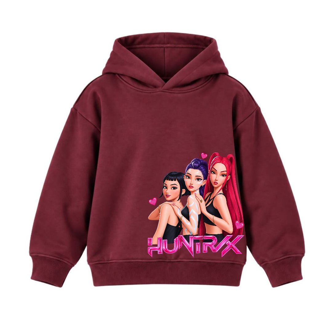 JUNIOR - HUNTRX GIRLS HOODIE DP025
